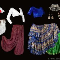 Winter costuming combo 2024 from The Nawaar Marketplace- all belly dance costuming and accessories available at www.TribeNawaar.com