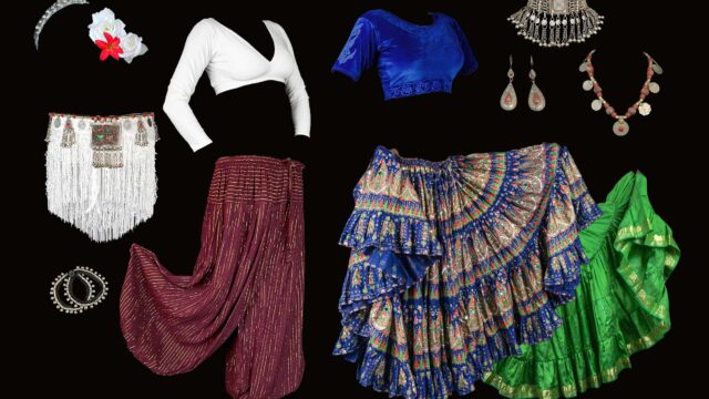 Winter costuming combo 2024 from The Nawaar Marketplace- all belly dance costuming and accessories available at www.TribeNawaar.com