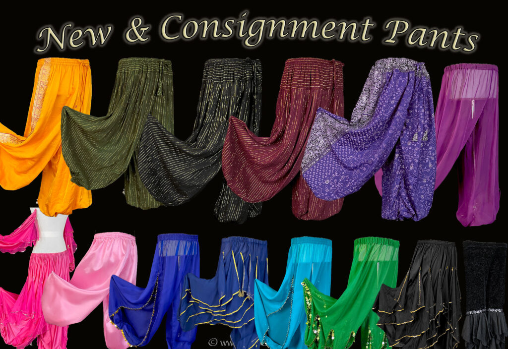 New belly dance pants from Nawaar Marketplace at www.TribeNawaar.com