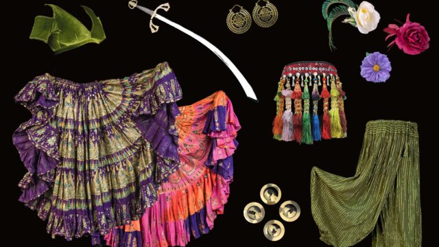 2024 spring costuming combo from the Nawaar Marketplace- all belly dance costuming and accessories available at www.TribeNawaar.com