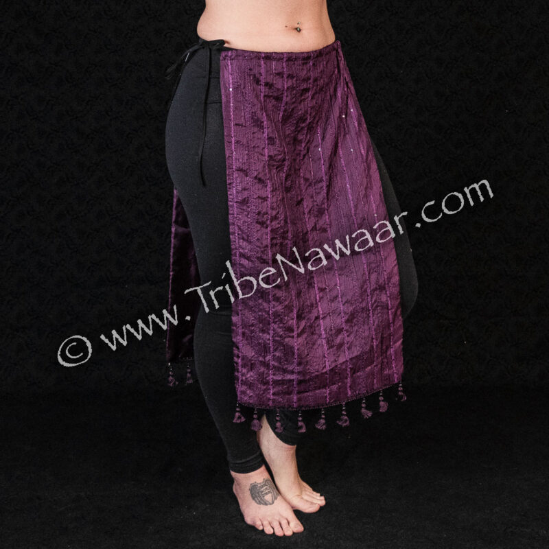 Purple Panel Skirt (Consignment kablac1-6)