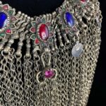 Traditional XL Kuchi choker from the Nawaar Marketplace at www.TribeNawaar.com (detail)