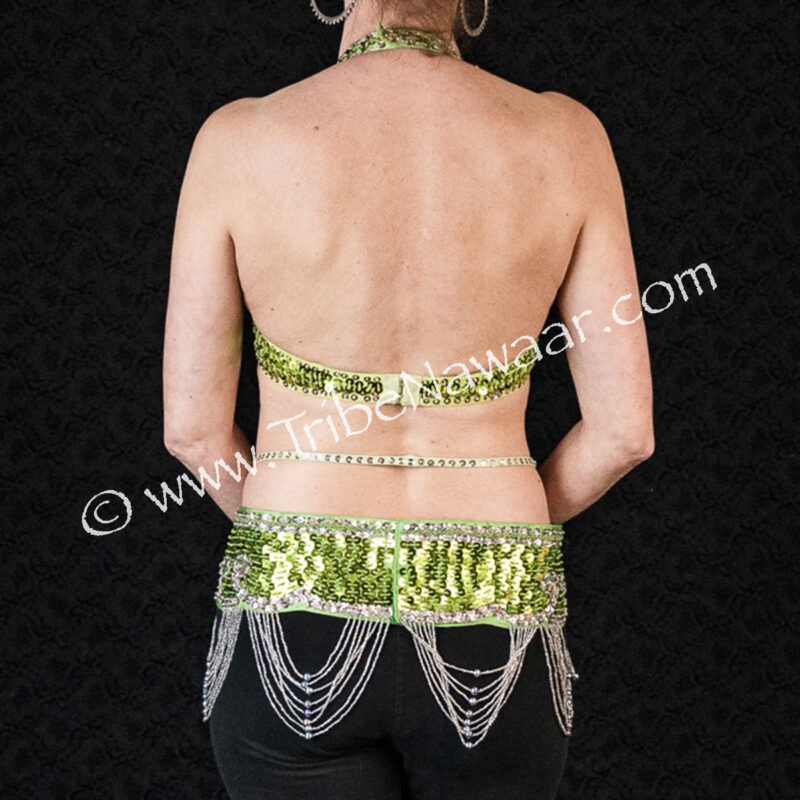 Light Green Bra & Belt Set-Brand New (Consignment TN)