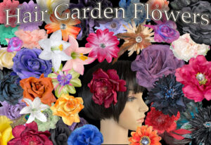 Belly dance hair flowers available from The Nawaar Marketplace at www.TribeNawaar.com Perfect for FCBDstyle & ATS hair gardens!