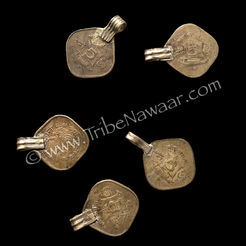 Square Gold Coin Pack #1-6 (Consignment tibog1-22-27)