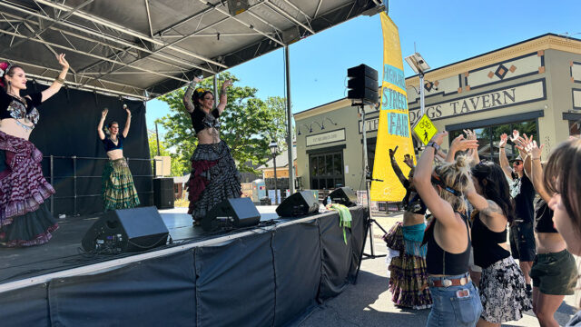Nawaar Dance Company at the Highlands Street Festival 2024 in Denver