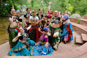 Tribe Nawaar performs at the Boulder Creek Festival, Memorial Day Weekend