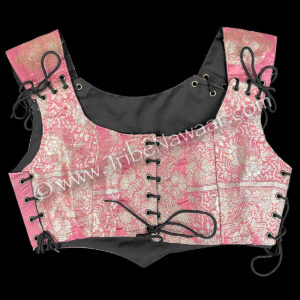 Carnation Pink Corseted Bodice #1, Small