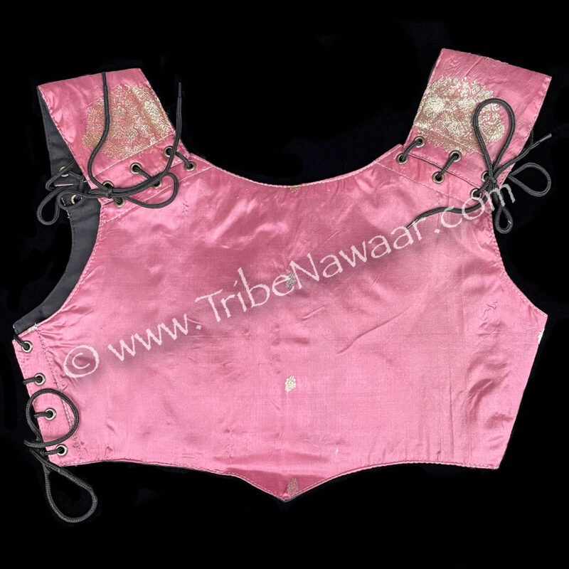 Carnation Pink Corseted Bodice #1, Small