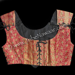 Gilded Crimson Corseted Bodice #2, XXL