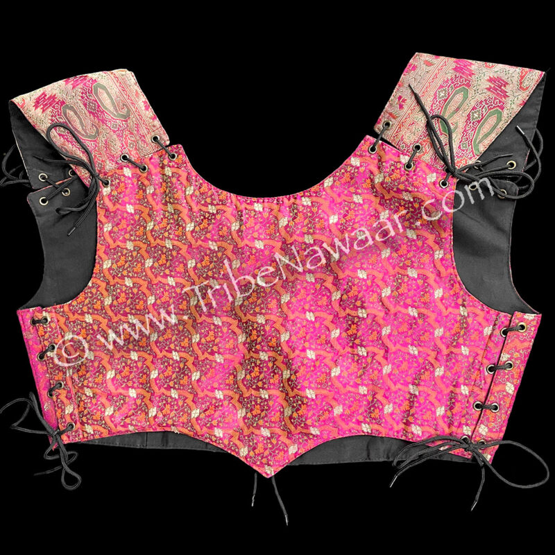 Iridescent Passion Fruit Corseted Bodice, XXL