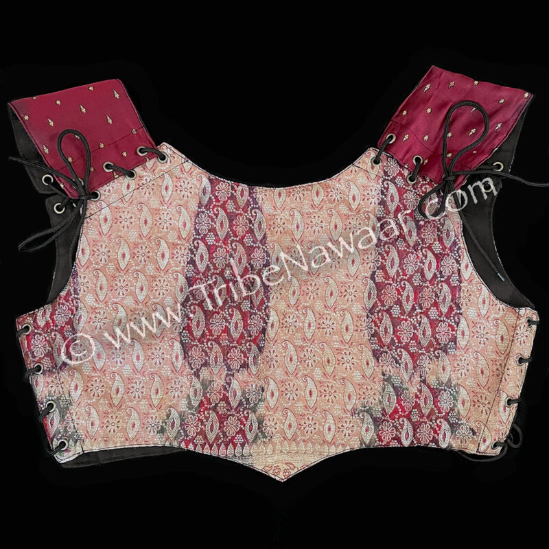 Ruby Temple Corseted Bodice #4, Medium