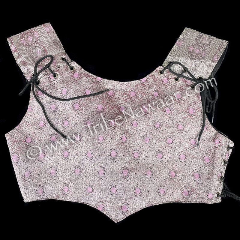 Shimmering Rose Corseted Bodice #1, Small