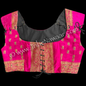 Shimmery Fuchsia Corseted Bodice, XXL