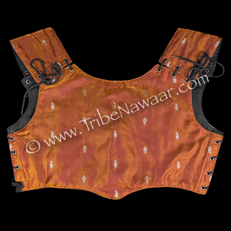 Iridescent Copper Corseted Bodice #2, Large
