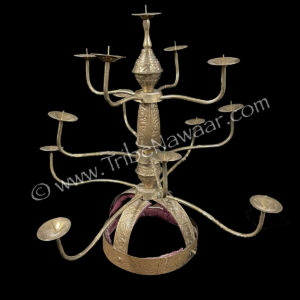 Gold Tone Shamadan For Egyptian Dance (Consignment cotimp1-45)