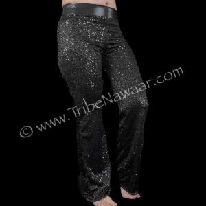 Black Sequin Dance Pants (Consignment dasch1-17-18-19)