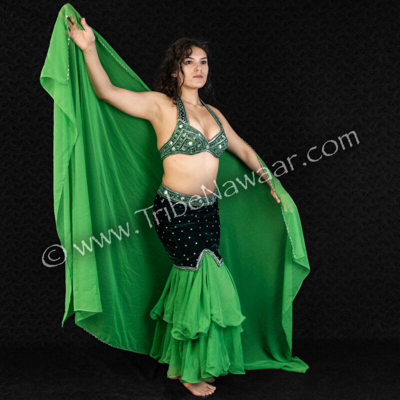 Topkapi Green & Silver Set (Consignment mochr1-7)