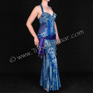 Blue Cabaret Dress – Joharah International (Consignment pacob1-2)