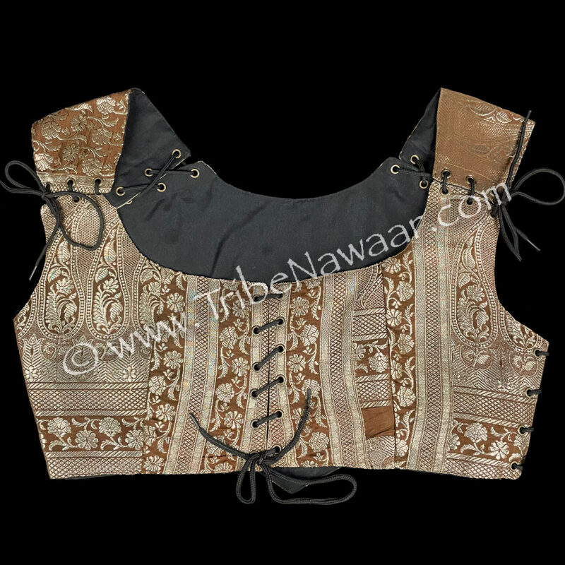 Earthen Bronze Corseted Bodice #1, Large