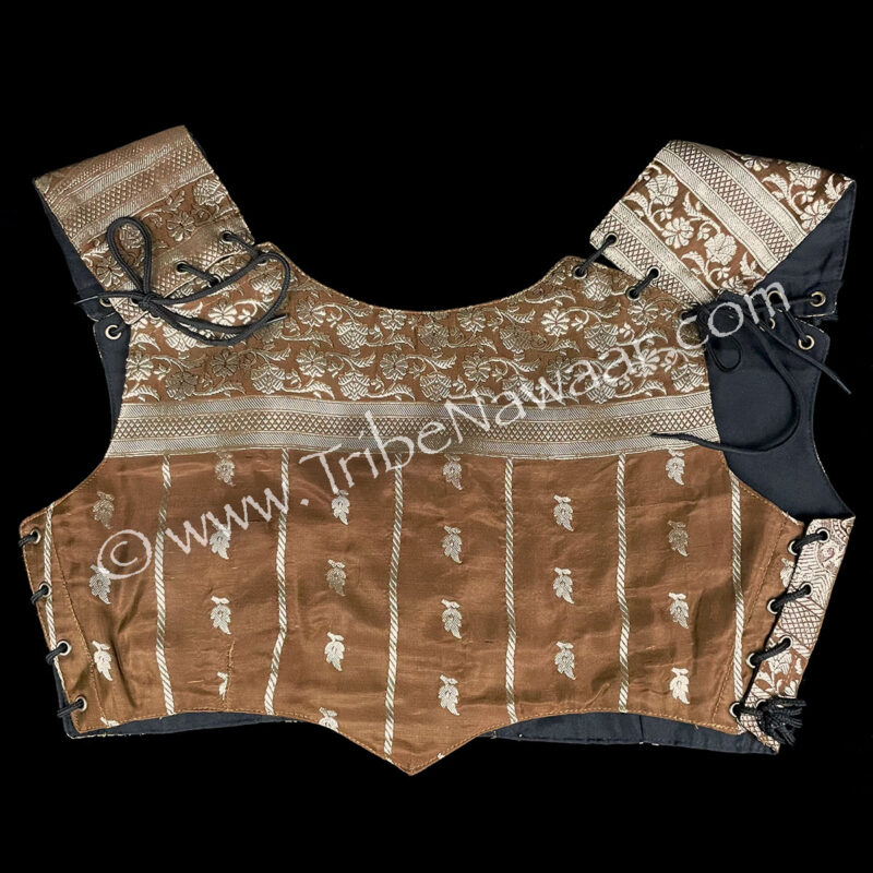 Earthen Bronze Corseted Bodice #1, Large