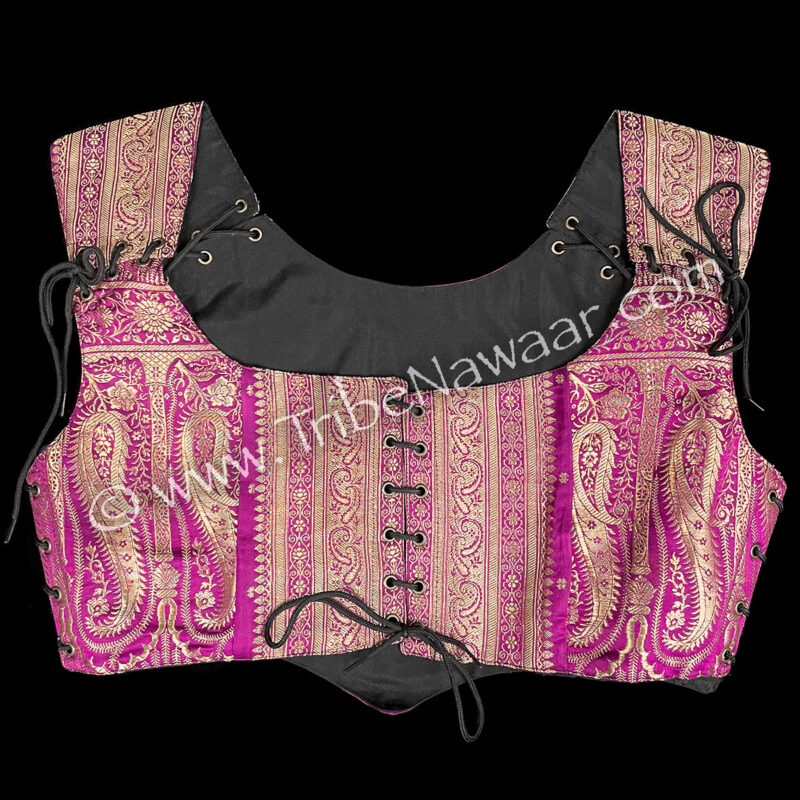 Magnificent Magenta Corseted Bodice #1, Large