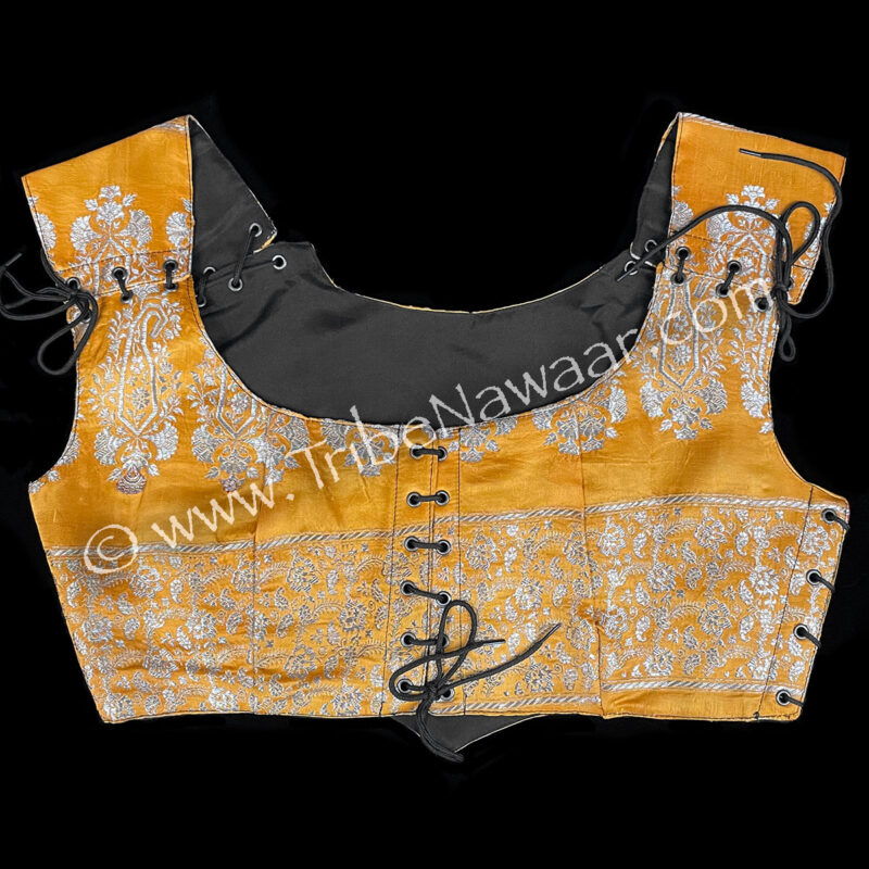 Mustard Corseted Bodice, XL