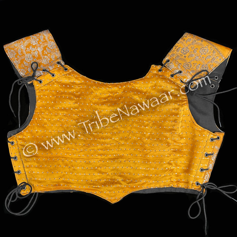 Mustard Corseted Bodice, XL