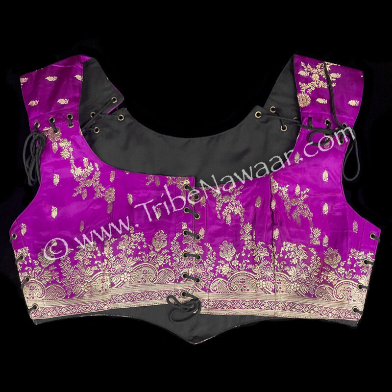 Orchid Corseted Bodice #3, Large