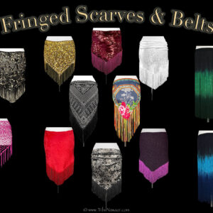 Fringed Scarves & Belts