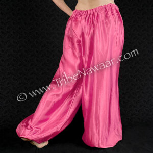 Watermelon Pink Satin Pantaloons (Consignment lunor1-56)