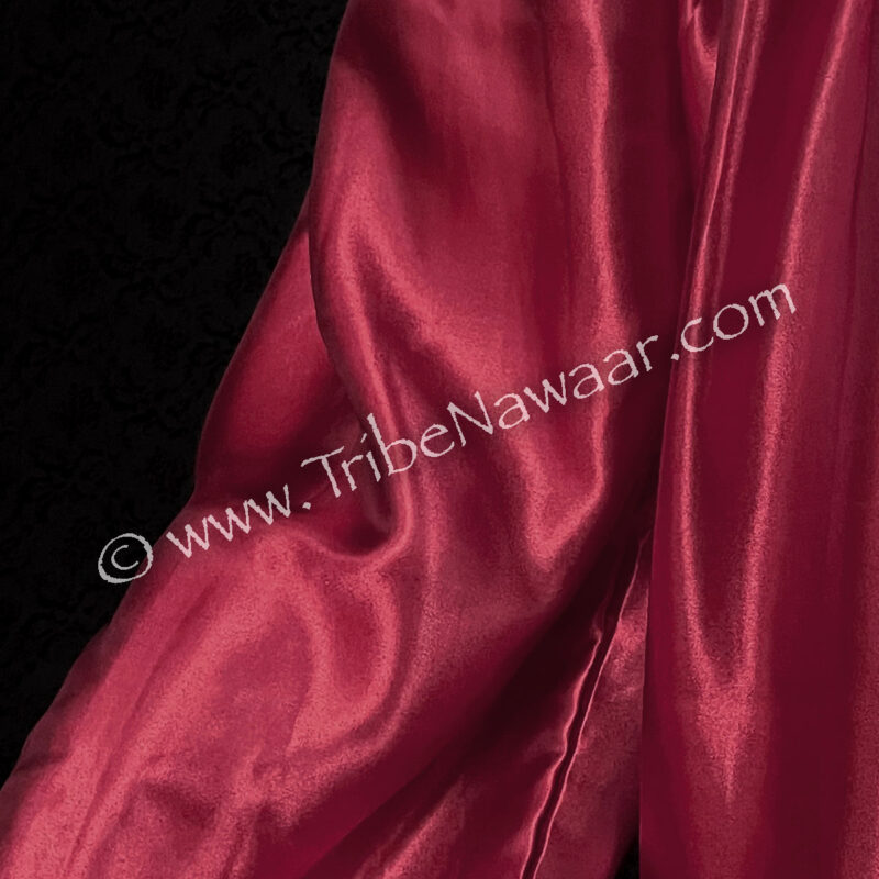 Cherry Red Satin Pantaloons (Consignment lunor1-59-60)