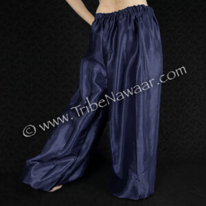 Navy Blue Satin Pantaloons (Consignment lunor1-70)