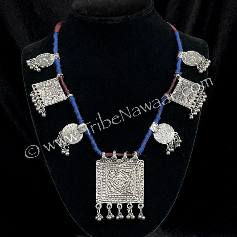 Silver Marwar Necklace (Consignment tn1909)