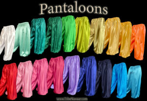 Satin belly dance pantaloons available on consignment from The Nawaar Marketplace at www.TribeNawaar.com