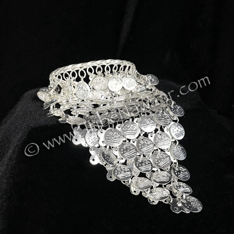 Silver Armband With Coins (Consignment parod1-3-4)