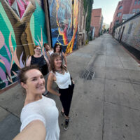 Nawaar Dance Company explores Boulder Colorado's Pearl Street Mall and even the alley is pretty! Flash Mob 2025 location perhaps?