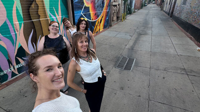 Nawaar Dance Company explores Boulder Colorado's Pearl Street Mall and even the alley is pretty! Flash Mob 2025 location perhaps?