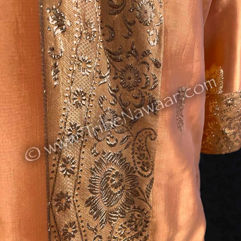 Peach & Gold Coverup (Consignment mbuss1)