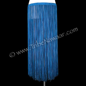 Blue Fringe Belt (Consignment xiad2-1)