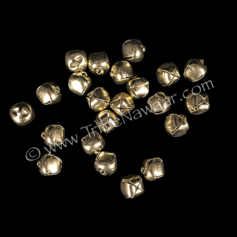 1/2″ Brass Bells, Pack of 22