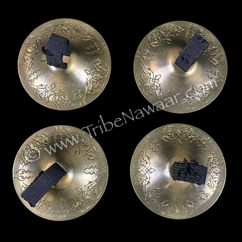 2 1/16 Brass Oriental Zils (Consignment anpre2-5)