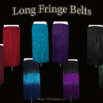 Long fringe belts for dancers from The Nawaar Marketplace at www.TribeNawaar.com