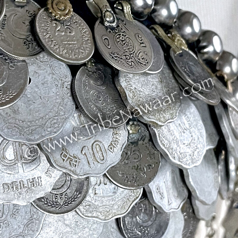 Authentic Tribal Belly Dance Coin Bra #4