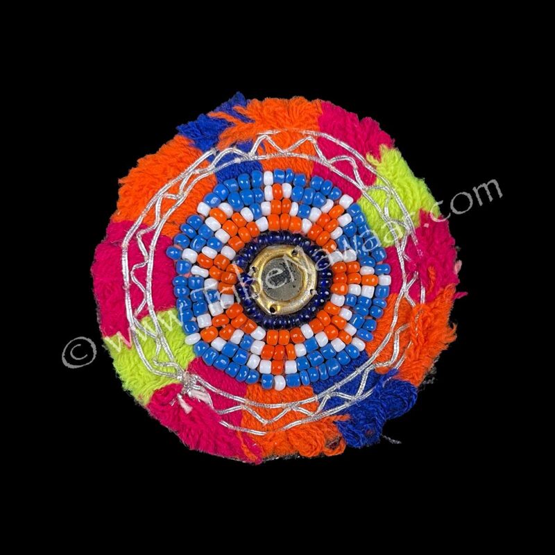 Beaded Medallion Piece E (Consignment kgmc1-60)