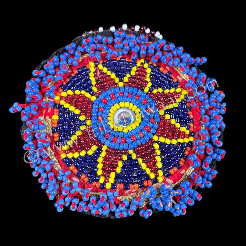 Beaded Medallion Piece N (Consignment kgmc1-61)