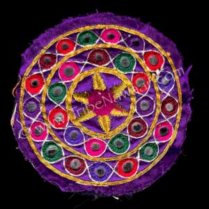 XL Beaded Medallion Clip (Consignment rmoc1-33)