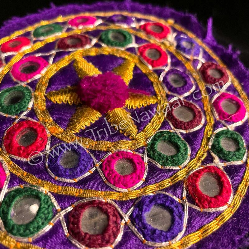 XL Beaded Medallion Clip (Consignment rmoc1-33)