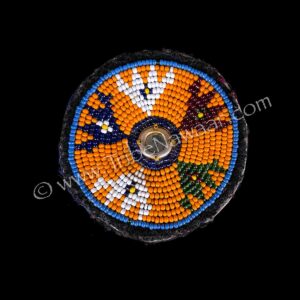 Beaded Medallion Piece L (Consignment rmoc4-5)