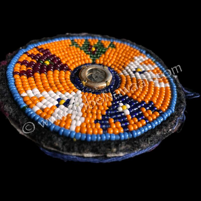 Beaded Medallion Piece L (Consignment rmoc4-5)